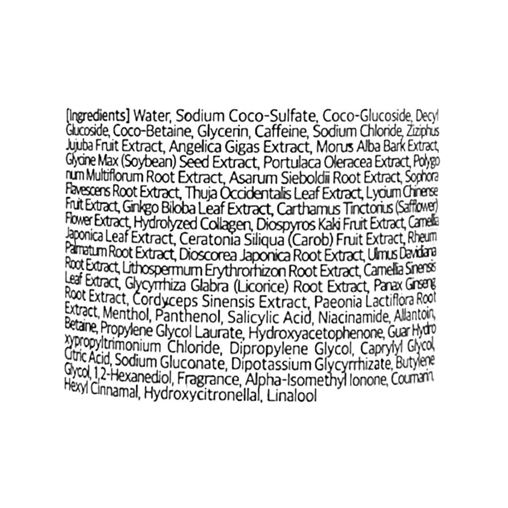 [KUNDAL] Caffeine Anti-Hair Loss Shampoo White Musk Scent 500ml