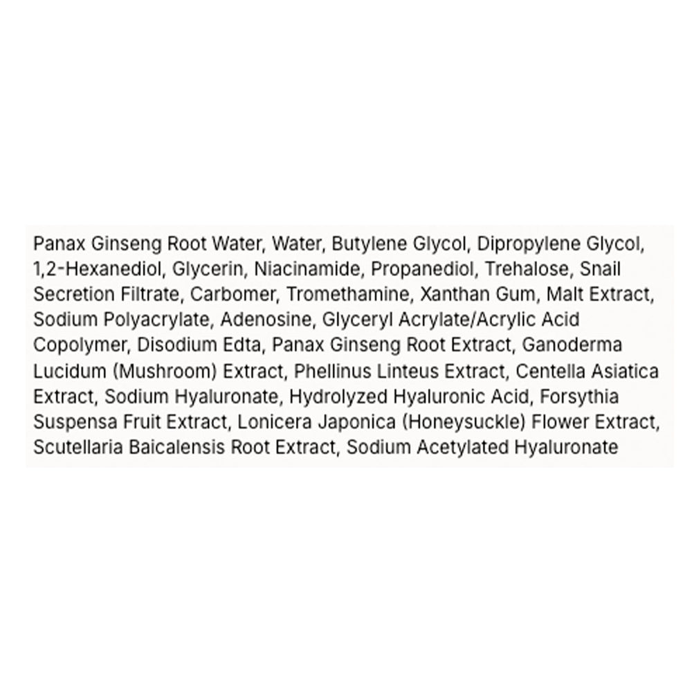 [조선미녀] 인삼 스네일 세럼 (Revive Serum : Ginseng + Snail Mucin) 30ml