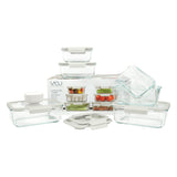 [Neoflam] Vacu Seal Glass Food Storage Set (13pcs + Pump)