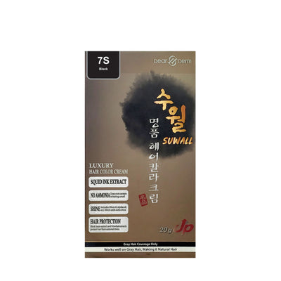 Suwall Luxury Hair Color Cream 7S Black