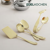 [K Direct Delivery] Edelkochen Royal Server 4P Set (Mirror Champagne Gold)
