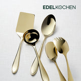 [K Direct Delivery] Edelkochen Royal Server 4P Set (Mirror Champagne Gold)
