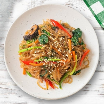 Japchae Stir Fried Sweet Potato Noodle with Veggies  285g