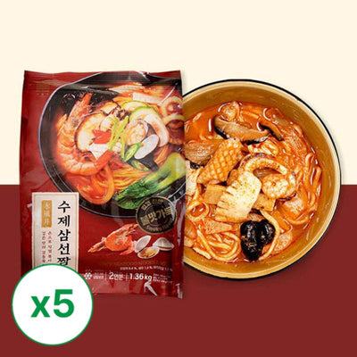 Spicy Seafood Noodle Soup 1.36kg (2 servings) x 5packs_Free Delivery