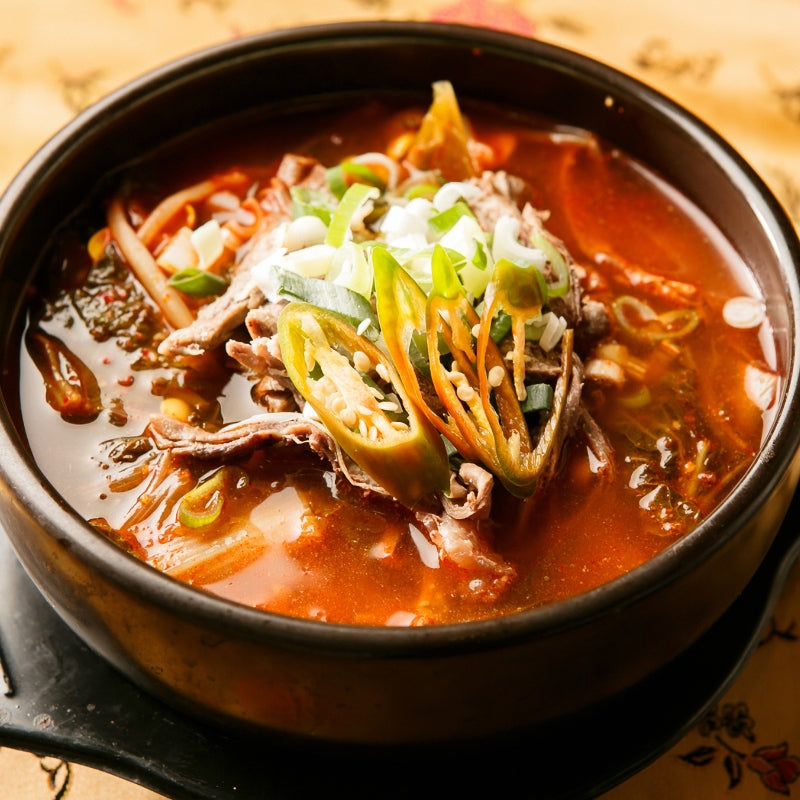 Yukgaejang- Fully Cooked Spicy Beef Soup With Vegetable 2.5lb