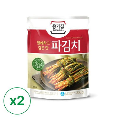 [Jongga] Green Onion Kimchi 300g x 2