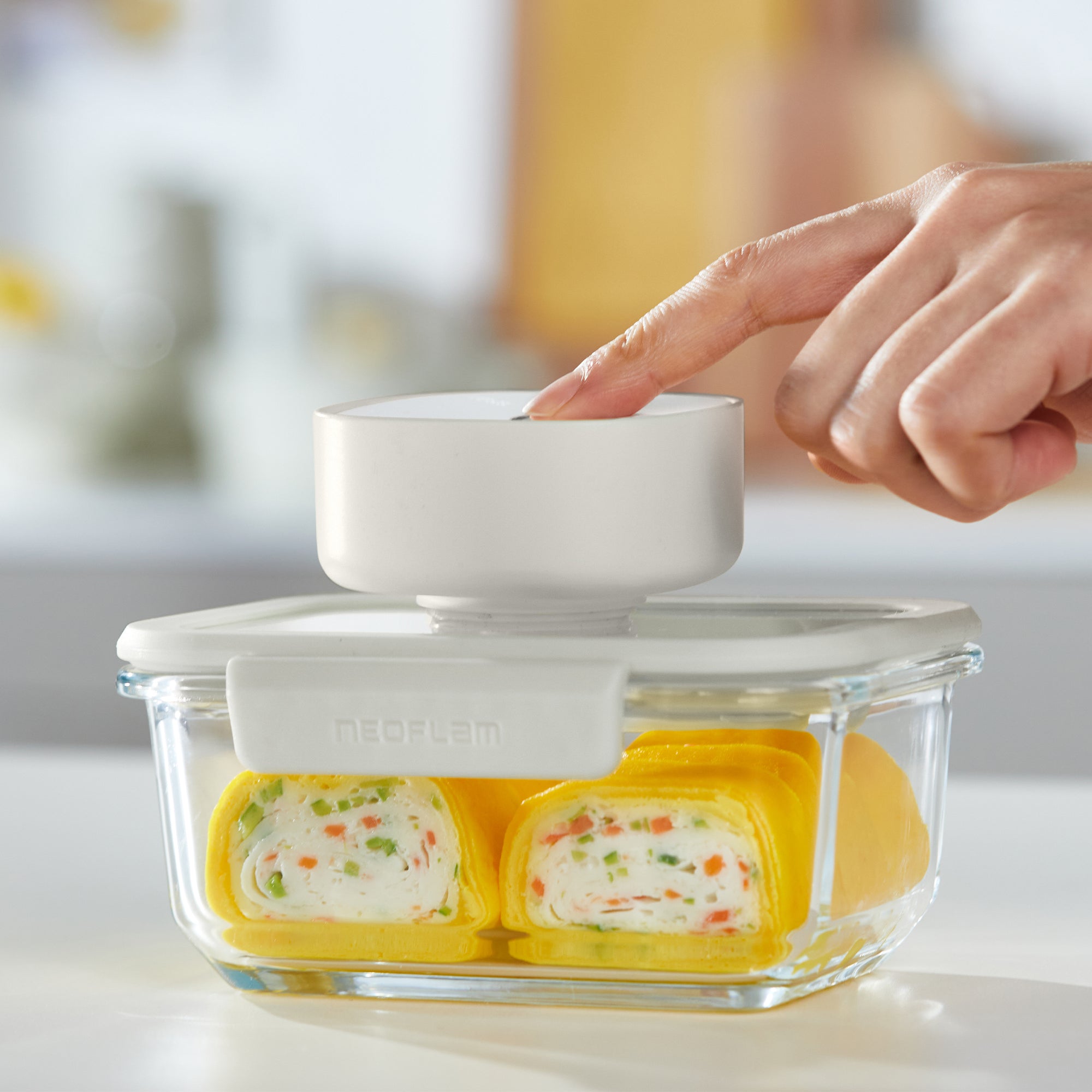 ◆FFCパイロバス2個セット セラミックス バス用品　未使用品 네오플램] 베큐씰 진공 유리 밀폐용기 7종 세트 | 울타리몰