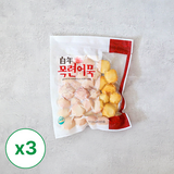 [서울식품] 목련어묵 프리미엄 양파볼 (Onion Fishball) 200g x 3팩