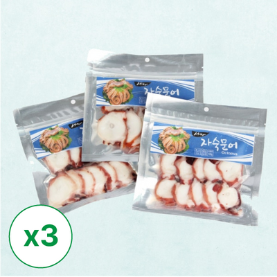 Pohang Boiled Octopus 100g x3 packs