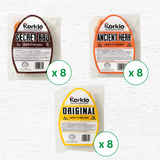 Fully Cooked Chicken Breast Original 4oz x 8 + Secret BBQ x 8 + Ancient Herb 4oz x 8_Free Delivery