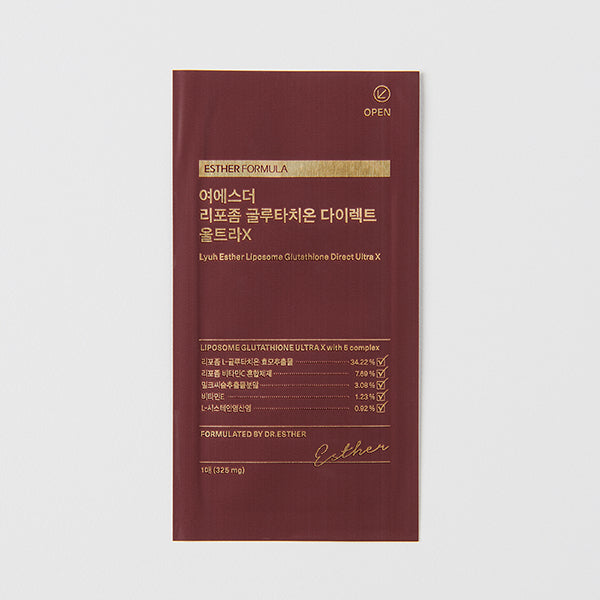 Esther Formula Liposome Glutathione Ultra X | Wooltari