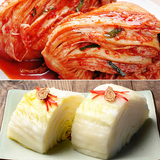 [Korea Direct Delivery A] Hwang Jin Dam Cabbage Kimchi 3kg + White Kimchi 1kg + Cubed Radish Kimchi 1kg