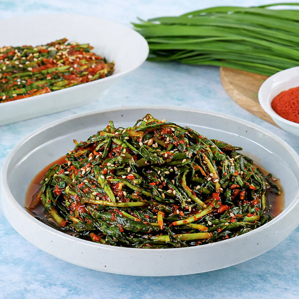 [한국직배송 B] 콕김치 경기도식 보쌈김치 2kg + 부추김치 1kg + 깻잎김치 500g