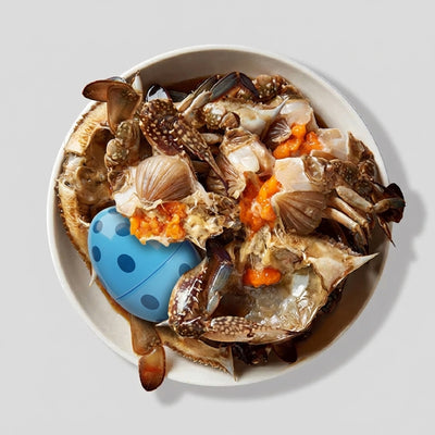 [Samdae Incheon Gejang] Premium Soy Marinated Blue Crab with Roe 900g