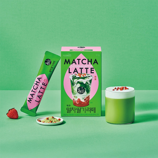 Jadin Jeju Matcha Strawberry Latte | Wooltari