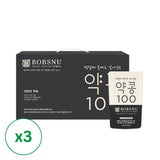 [밥스누] 약콩 100 두유 (190ml x 20팩) x 3박스_무료배송 (묶음)