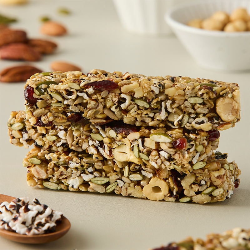 [3+1][이른비] 고즈넛 흑미 견과바 350g (35gx10) 3 박스 + *증정* 감태 견과바 1박스(묶음)