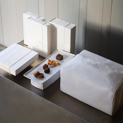 [한국직배송 B] 에움 설 다과 선물세트 (대추다식+조청약과+우유강정+팥양갱) 총 690g