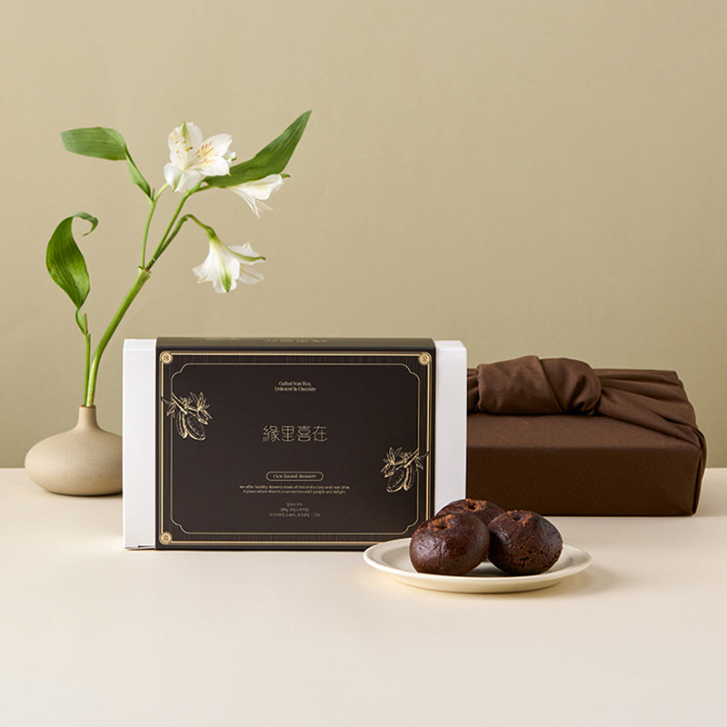 [Yeonriheijae] Original Gaeseong Juak 280g + Black Sesame Yuzu 280g + Deep Chocolate 280g