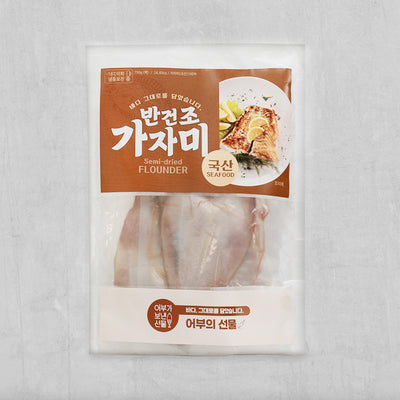 [Cheonil SF] Semi dried flounder 750G (2 ~ 3 pcs) 