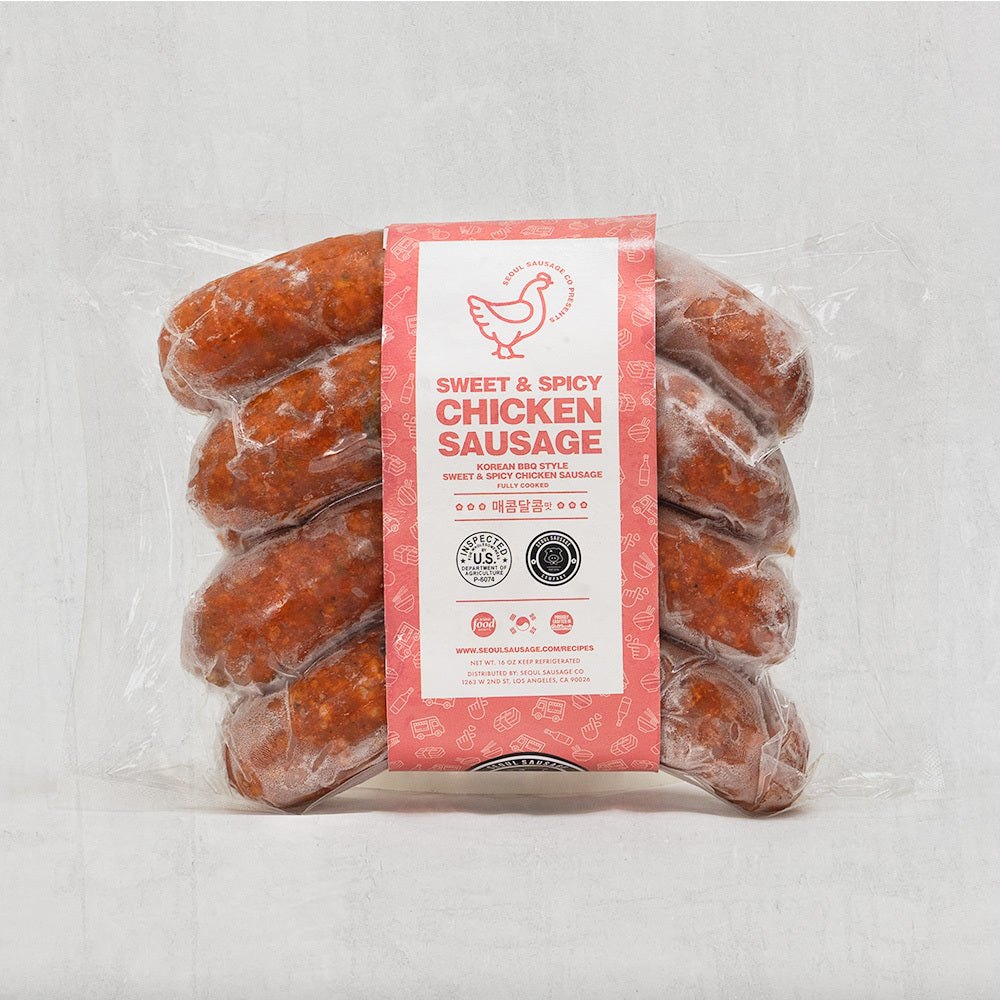 Sweet and Spicy Chicken Sausage 1lb