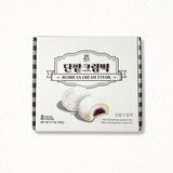Red Bean Cream Rice Cake 480g | * Gifts* Mugwort Brown Rice Cake with Perilla Seeds 600g