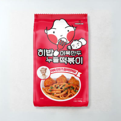 [히밥] 어묵쏙만두 누들 떡볶이 490g