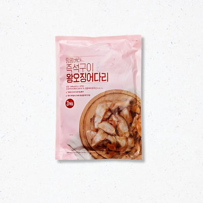 *[압구정포차] 땅콩버터 즉석구이 왕오징어(다리) (80g x 3봉)