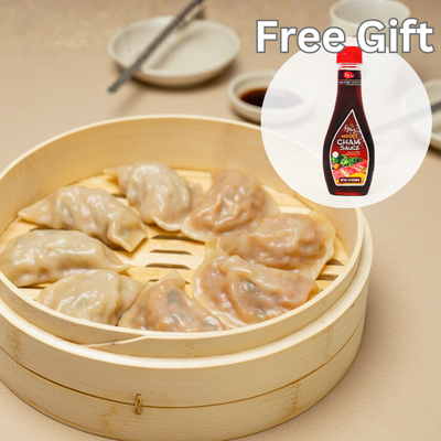 [울타리] 명품 소고기 만두 2lb  | *증정* [Woori Food] 고기엔 참소스 300g (묶음)