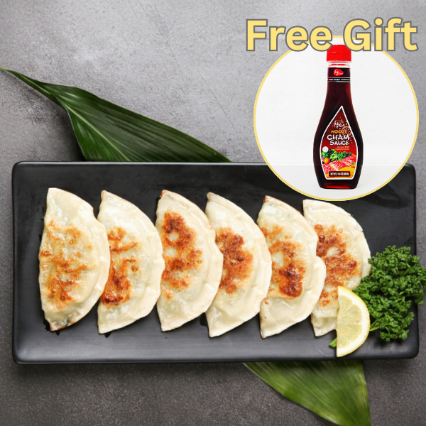 [울타리] 명품 고기 만두 2lb  | *증정* [Woori Food] 고기엔 참소스 300g (묶음)