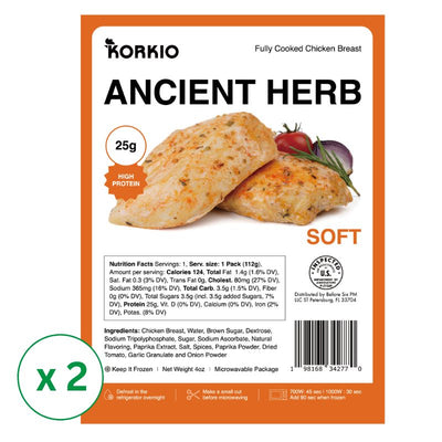 Fully Cooked Chicken Breast Ancient Herb 4oz x 2