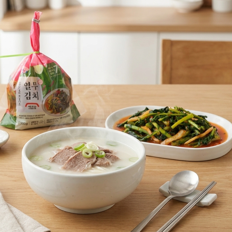 [울타리] 설렁탕 2lb + [예소담] 열무김치 900g (묶음)