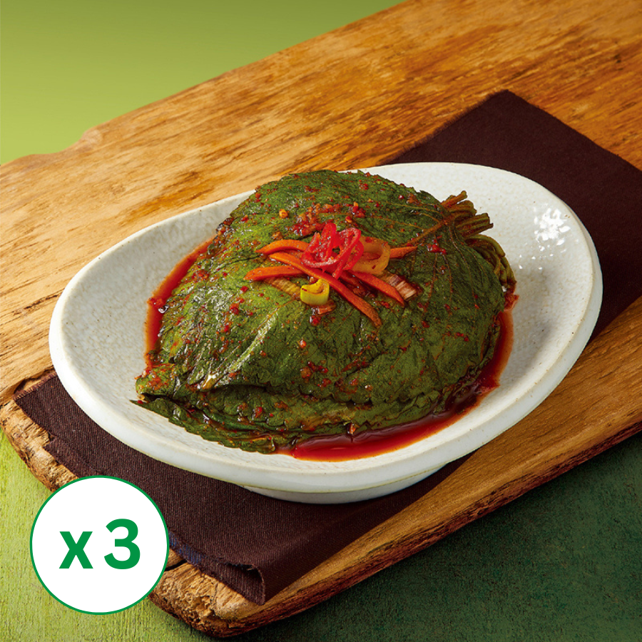 [예소담] 생깻잎 400g x 3팩 (묶음)