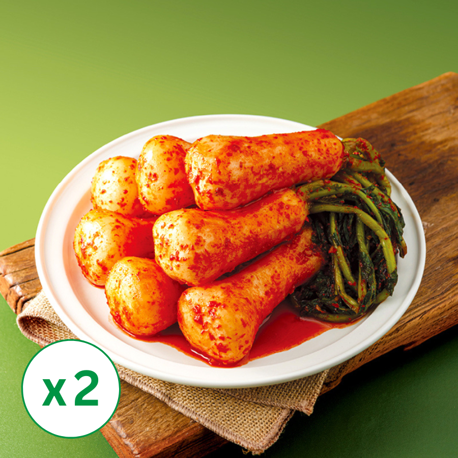 [Yesodam] Radish (Chonggak) Kimchi 850g x 2