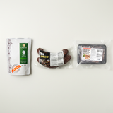 [순대국세트] 하영호 신촌설렁탕 500g x 2팩 + 전통순대 1lb + 삶은 돼지부속 모듬 7oz_타임딜 (묶음)