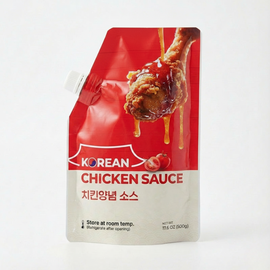 [에코라인] 마늘간장소스 500g + 치킨양념소스 500g (묶음)