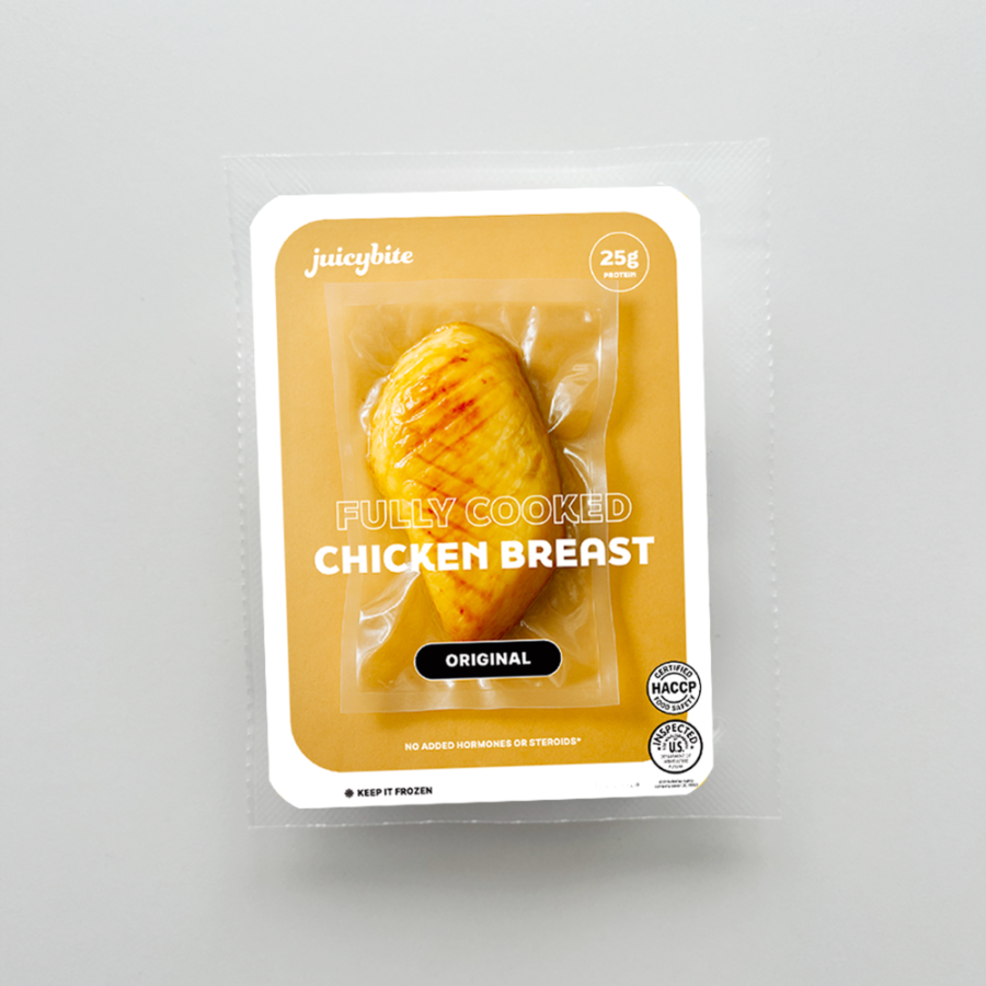 [Juicybite] Fully Cooked Chicken Breast Original 4oz
