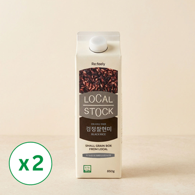 [Re:feely] Local stock Black Rice 850g x 2pk