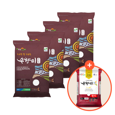 Suhyang Rice (High Grade) 4kg x 4pkㅣ*Free*  Brown Rice 4kg _ Free Shipping