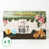 [더옳은] 시간이 준 선물 칡즙 (100ml x 30개) x 3박스_무료배송 (묶음)