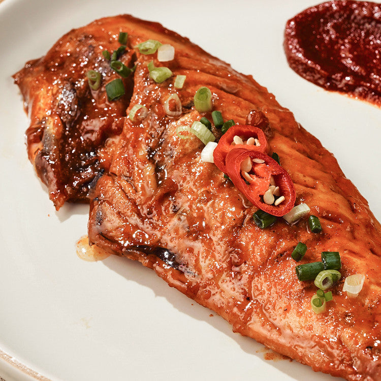 [선해수산] 바다소리 숯불바베큐 부산고갈비 고등어 100g x 2팩 (묶음)