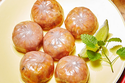 [1+1] Transparent Web-foot Octopus Dumplings 420g (Set)