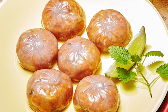 [1+1][한만두] 투명한 쭈꾸미만두 420g (묶음)
