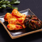 Hong Jin kyung Cabbage kimchi 3kg + Young Radish Kimchi 3kg + Mustard Kimchi 1kg