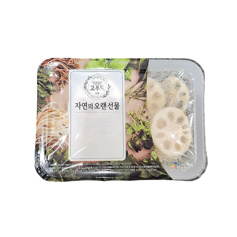 [하늘농가] 한국산 연근 슬라이스 250g x 2팩 (묶음)