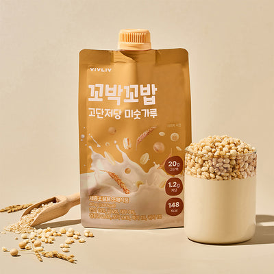 [Kkobak Kkobab] Sweet Grain High Protein Low Sugar Protein Shake (40g x 7 Packs)