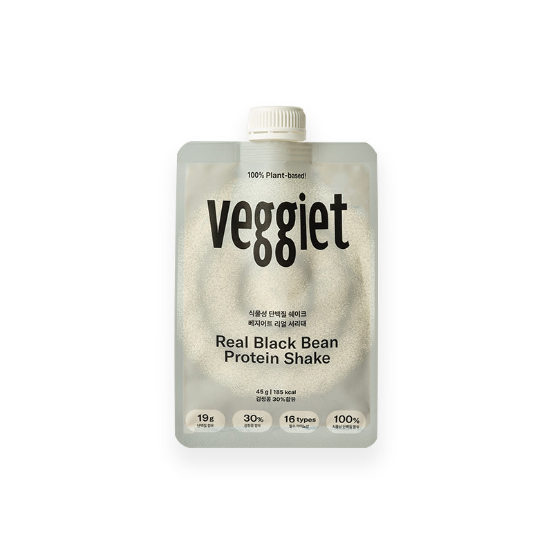 [Veggiet] Plant Based Protein Shake Real Black Bean 450g (45g X 10)
