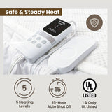 Tencel Heated Mattress Pad Double_Free Shipping