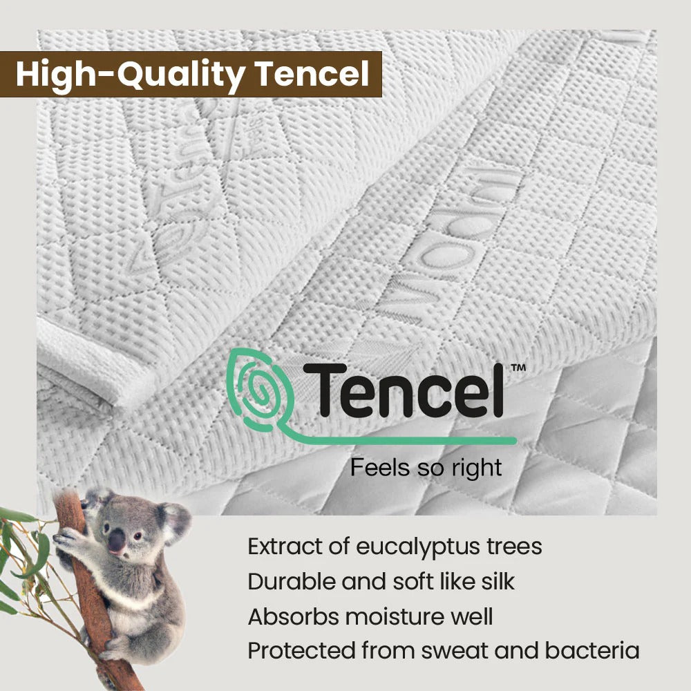 Tencel Heated Mattress Pad Double_Free Shipping