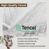 Tencel Heated Mattress Pad Double_Free Shipping